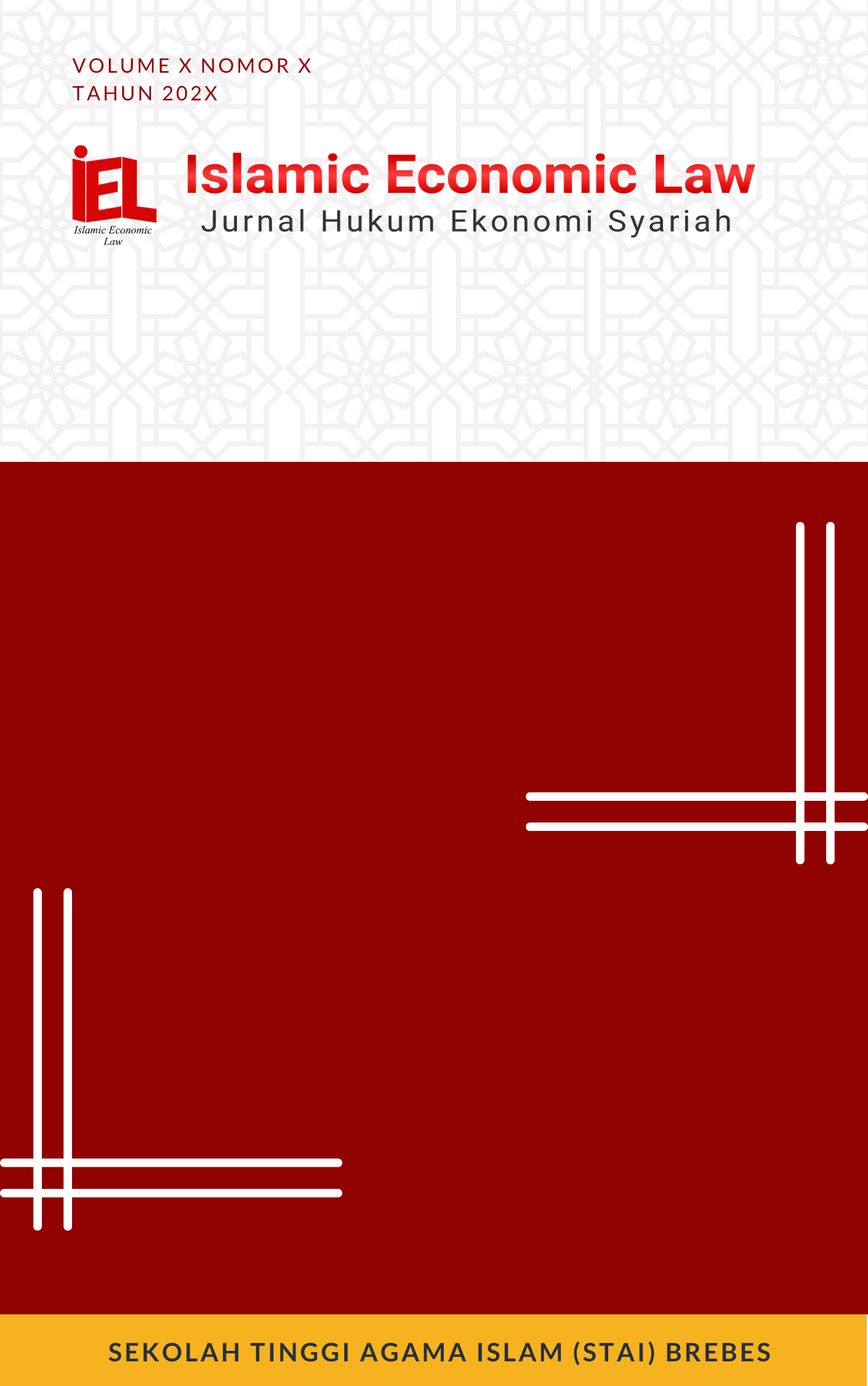 					View Vol. 1 No. 2 Desember (2023): Islamic Economic Law: Journal of Sharia Economic Law
				